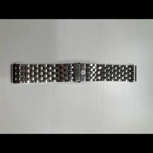Michele 18mm stainless steel bracelet watch strap
